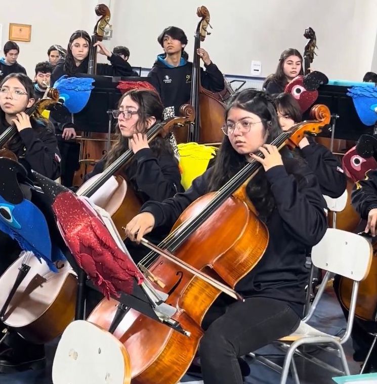 Orquesta Sinfónica del Liceo Óscar Castro Zúñiga celebró 7 años de vida con Concierto a la comunidad