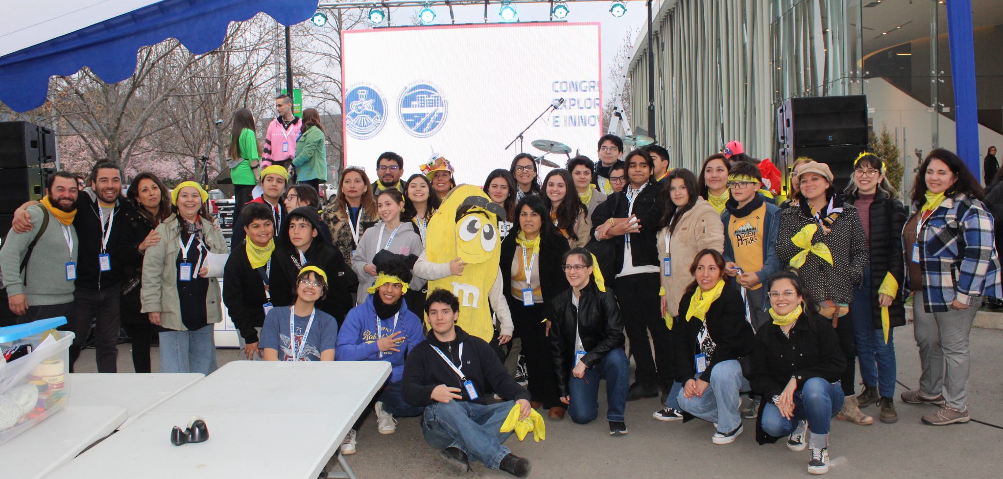 Estudiantes de cuatro regiones compartieron en feria científica