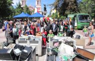 15 toneladas de residuos fueron recolectados durante la Primera Feria Regional de Reciclaje Electrónico