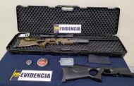 PDI recuperó rifle robado en San Fernando