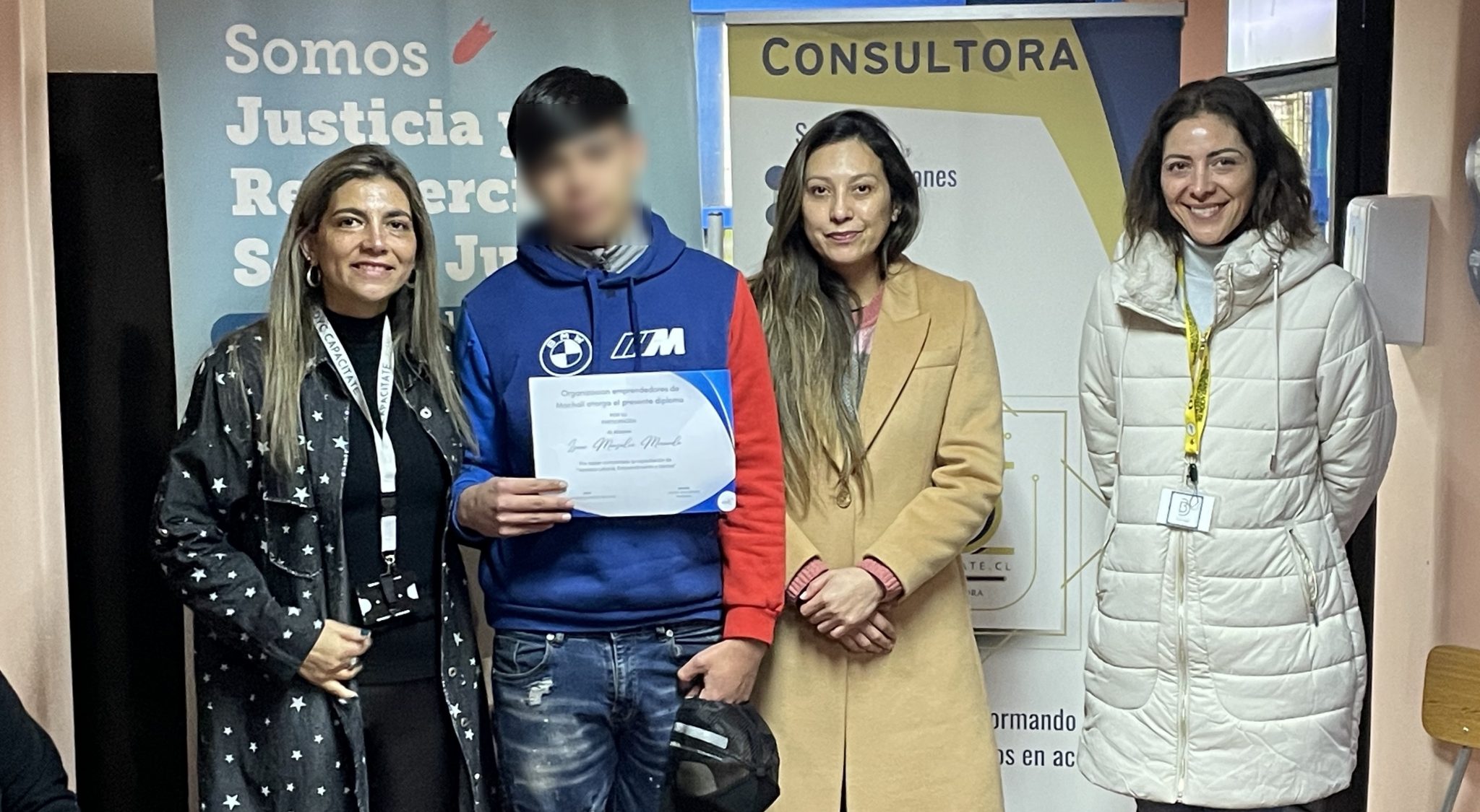 Adolescentes en el Centro Semicerrado de Rancagua se certifican en Emprendimiento y Ventas