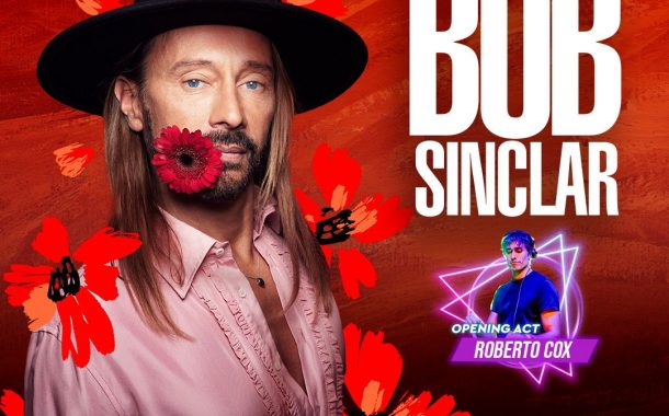 Roberto Cox será el encargado del opening de Bob Sinclar en Gran Arena Monticello