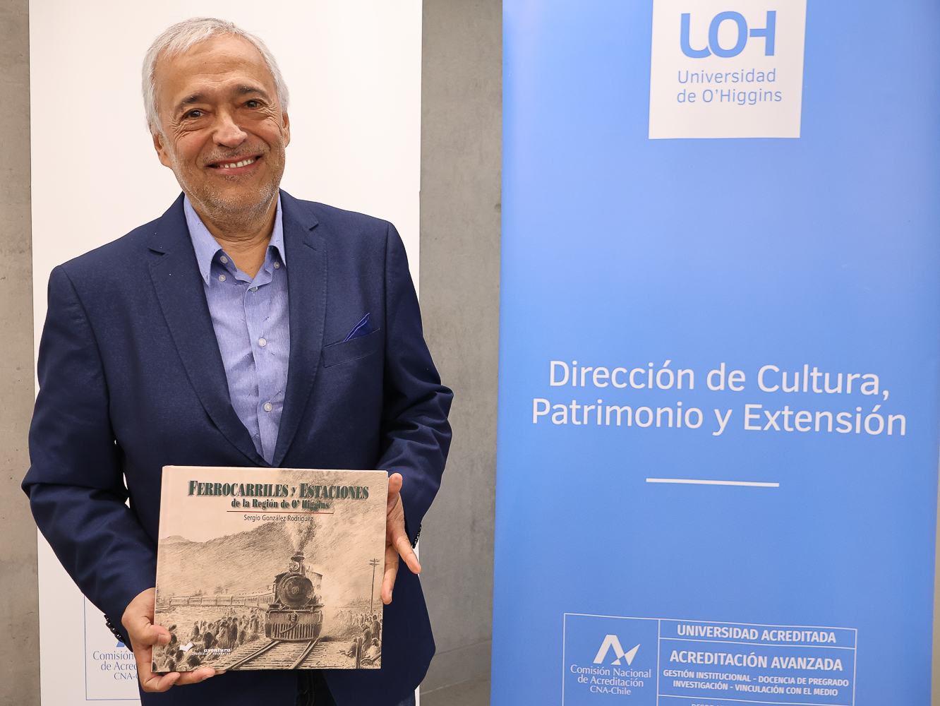 UOH revive la historia del ferrocarril chileno con la presentación de un nuevo libro