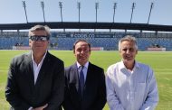 Ministro del Deporte Jaime Pizarro recorrió obras del estadio Codelco El Teniente